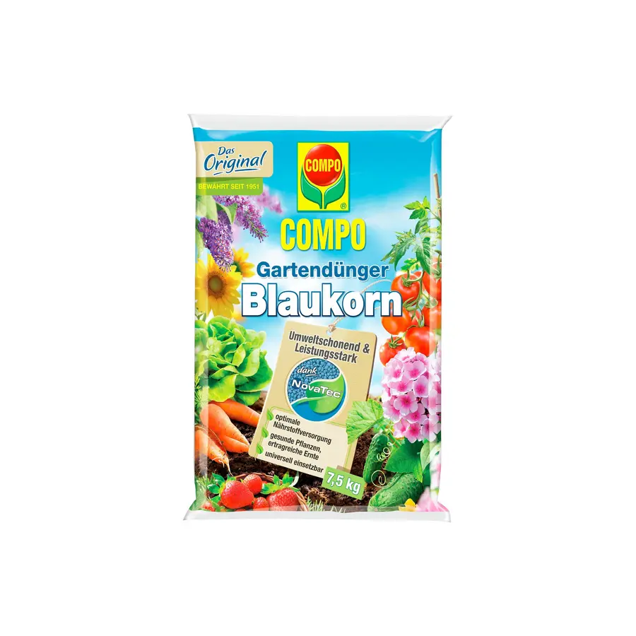 COMPO Gartendünger Blaukorn NovaTec